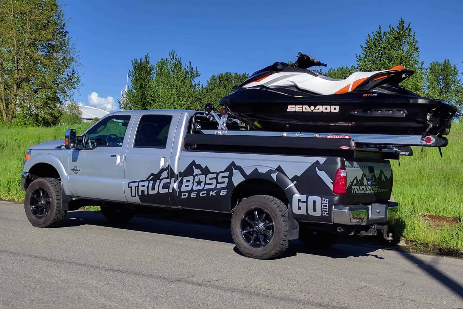 FlexxLoader PWC Large – Sit-Down Jet Ski Loading Ramp for Pickup Trucks