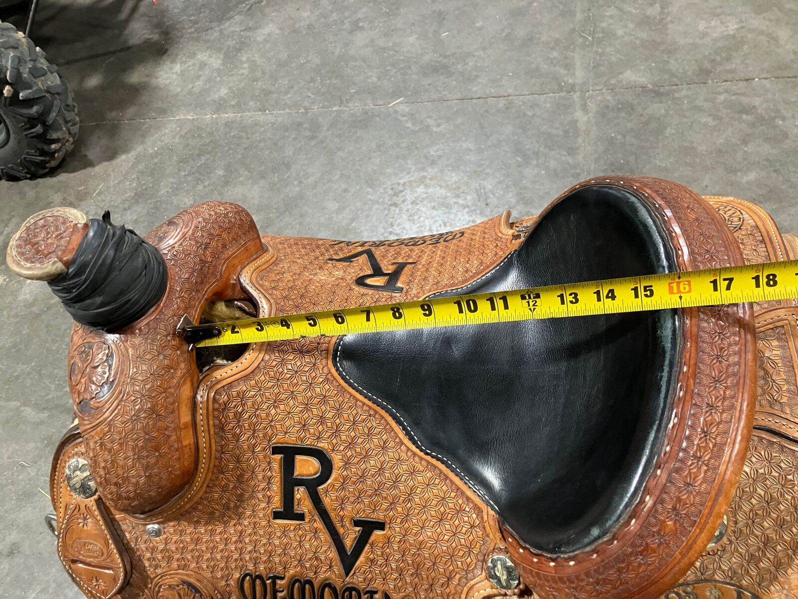 16" Cactus Rope Saddle