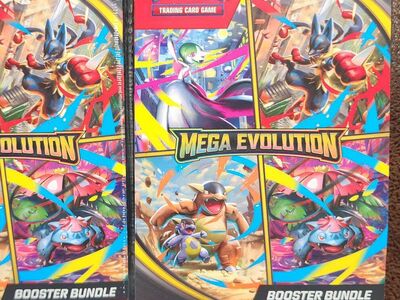 Pokemon card Mega Evolution booster bundle