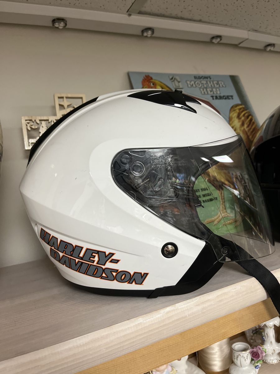 Harley Davidson Helmet White