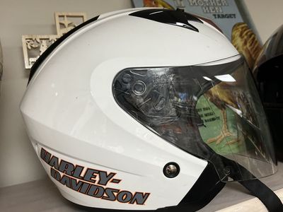 Harley Davidson Helmet White