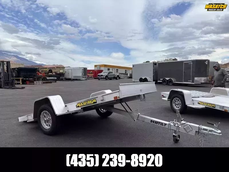 2026 Aluma 4.5X10 2K 5410-SA TILT Utility Trailer