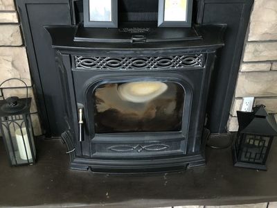 Pellet stove insert