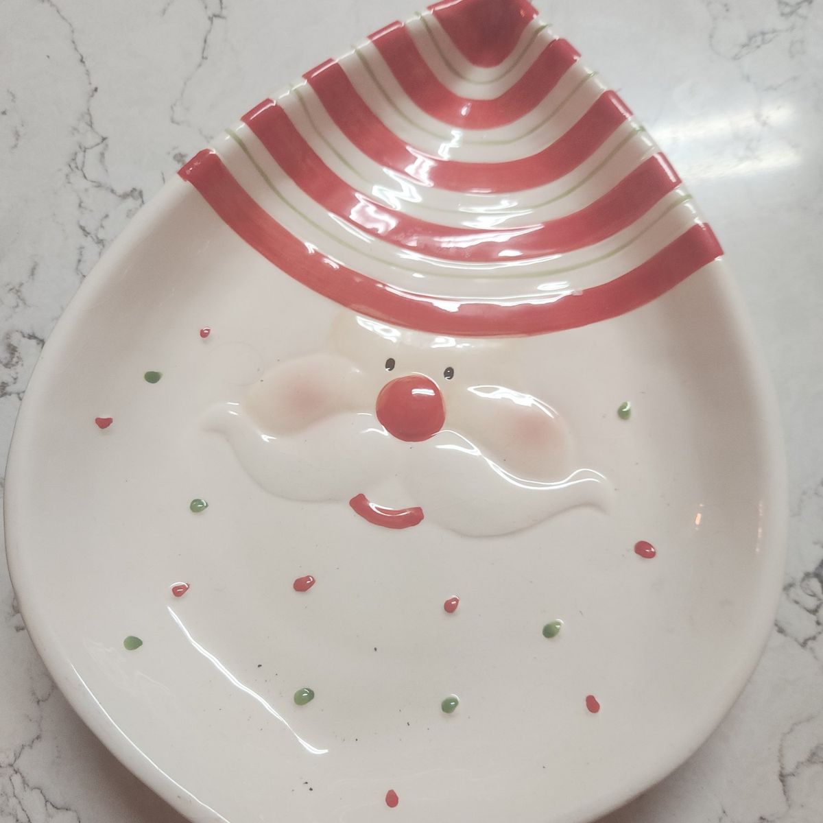 Santa candy dish