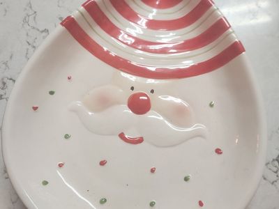 Santa candy dish
