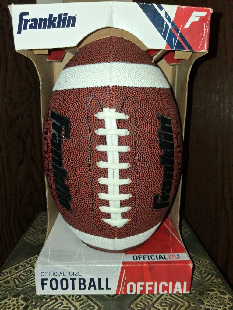 Franklin Official Size 1000 Grip-Rite Football New in Box