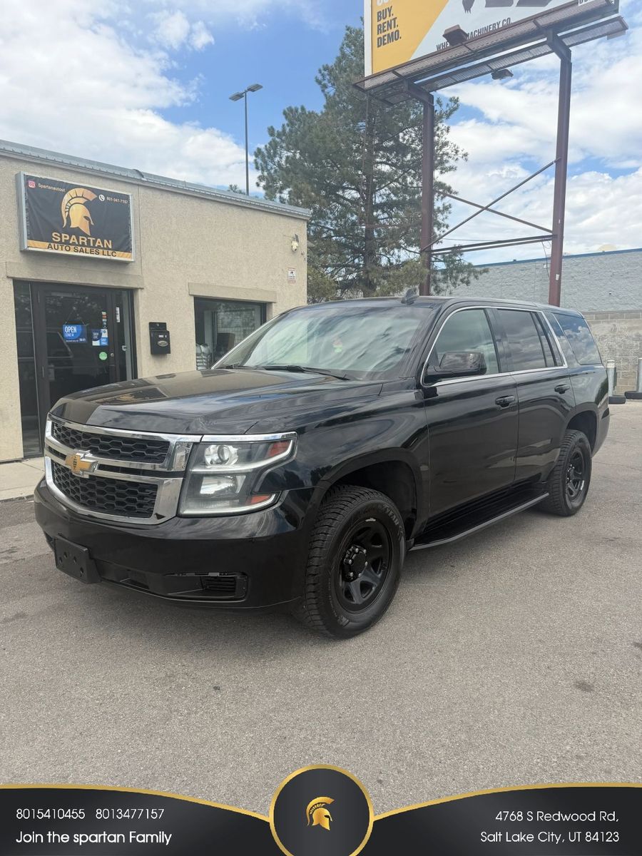 2019 Chevrolet Tahoe Police