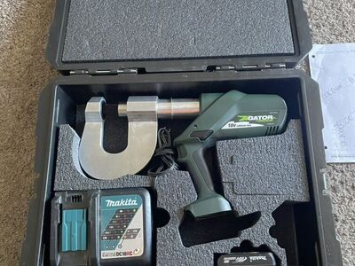 Greenlee Gator Baterry powered PistoL Grip Tools