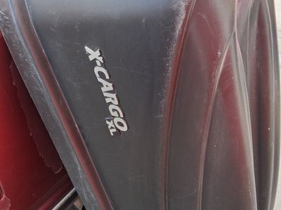 X-Cargo XL Car Top Carrier Black Excellent Condition!