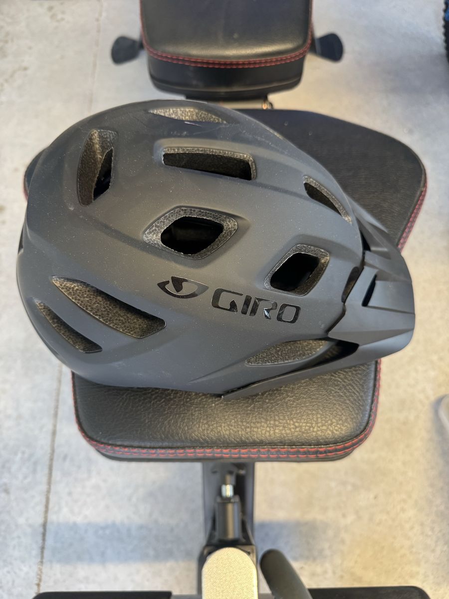 Giro Black Cycling Helmet with Visor