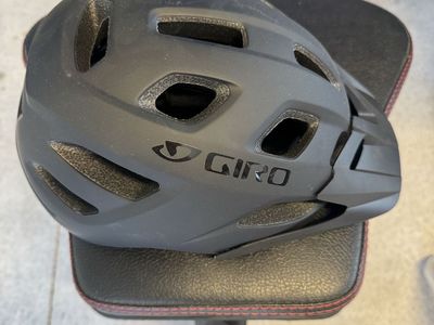 Giro Black Cycling Helmet with Visor