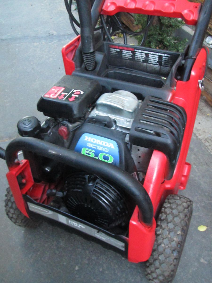 Honda 6.0 Gas Powered Pressure Washer-Brand New Pump Installed