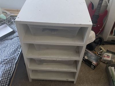 Snake rack with four ball pythons