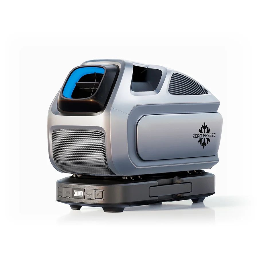 Zero Breeze Mark 3 Portable AC/Heater + Battery