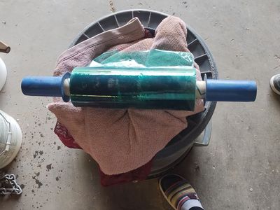 Plastic Wrap And Roller