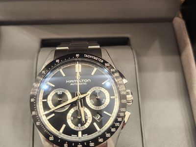 Hamilton Jazzmaster chronograph Automatic Performer 42mm Watch H36606130 Box & Papers