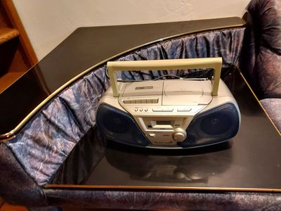 Panasonic RX-D11 Portable CD Cassette Player AM/FM Radio Boombox