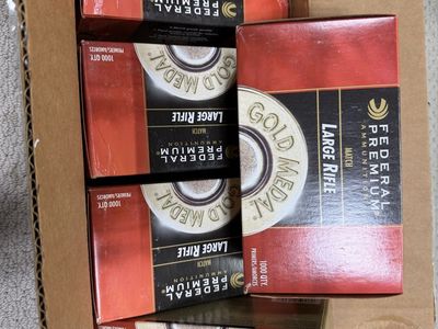 Federal Premium Large Rifle Match Primers - 5,000 Count