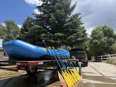 * RAFT & TRAILER * 2019 NRS 12.5' Otter with or without trailer. Turn key, ready to get on the river.