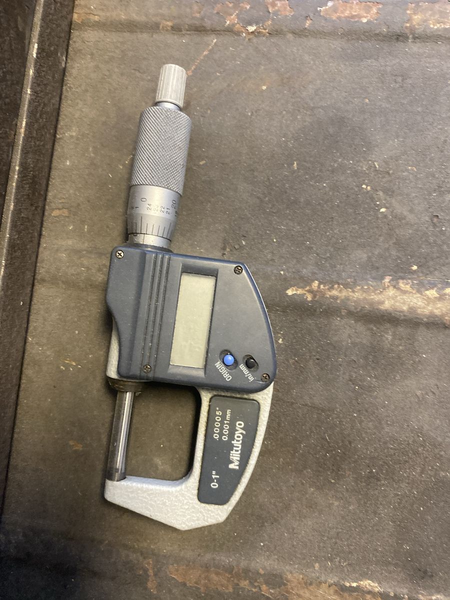 Mitutoyo 0-1 Digital Micrometer