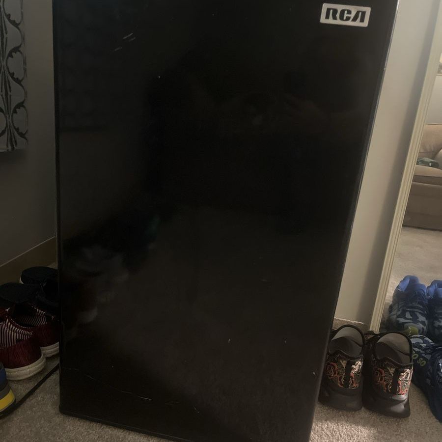 RCA Black Mini Fridge - Compact Refrigerator, Great for Dorms/Offices