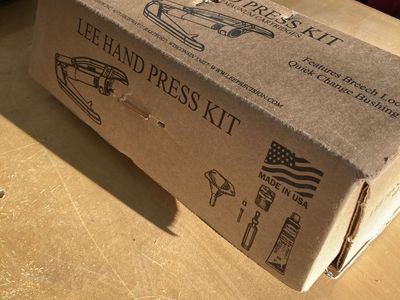 Lee hand press kit.