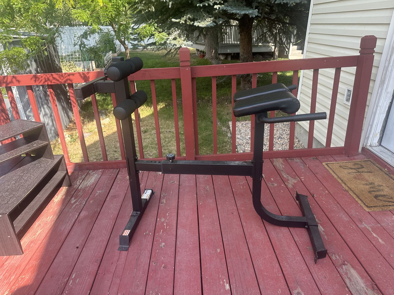 Adjustable Roman Chair / Back Extension Hyperextension Bench