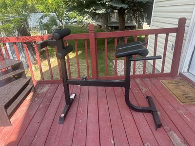 Adjustable Roman Chair / Back Extension Hyperextension Bench