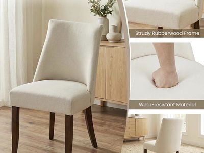 What a deal! New Parsons Dining Chairs (6)