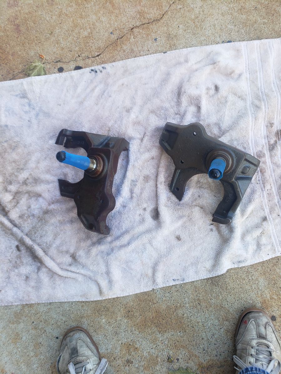1955 thru 1957 Chevrolet 2 inch dropped spindles