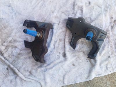 1955 thru 1957 Chevrolet 2 inch dropped spindles