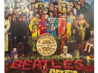Large Sgt Pepper Album Giclee Print