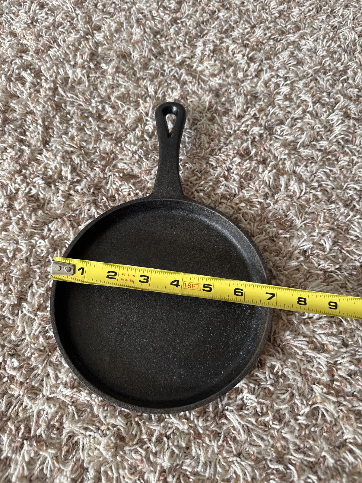 7 INCH CAST-IRON SKILLET