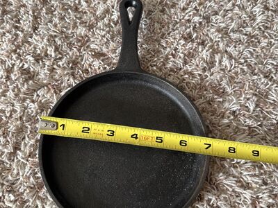 7 INCH CAST-IRON SKILLET