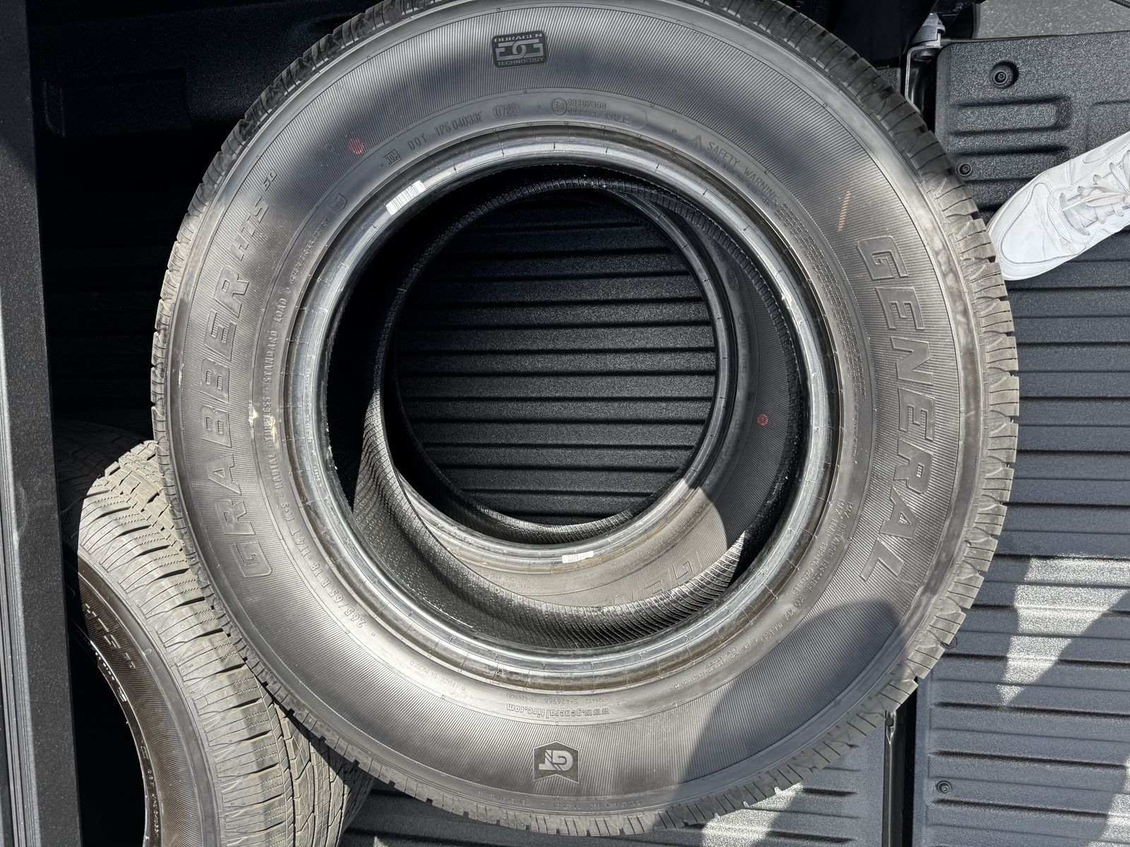 Set of 4 New General Grabber Tires from 2026 TACOMA