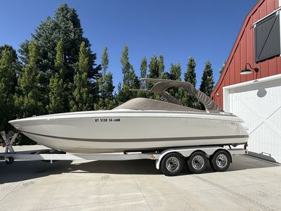 2000 Cobalt 262 Open Bow – One Owner – Garaged Freshwater Boat – Volvo 7.4 Gi – DuoProp – Triple-Axle Trailer