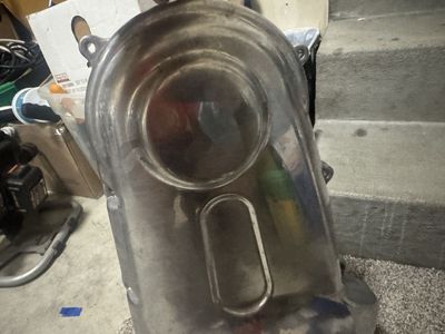 Harley-Davidson outer Primary Cover - Polished Aluminum