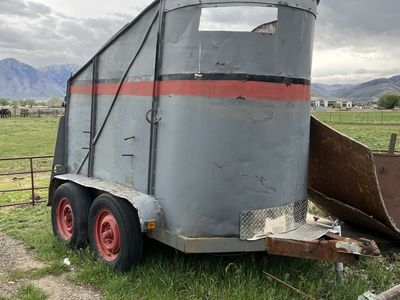 Two horse trailer