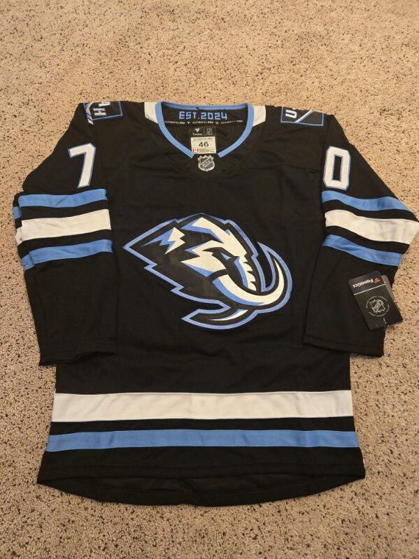 Karel Vejmelka Utah Mammoth Jersey