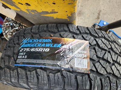 275/65r18 blackhawk ridgecrawler at