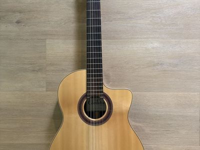 Córdoba GK Studio Negra Flamenco/Classical Acoustic-Electric - Mint