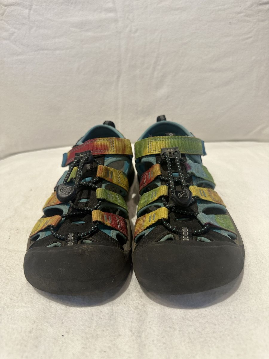 Keen youth size 4 rainbow, washable, hiking sandals