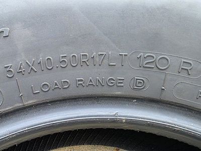 34x10 50R17 LT 120R