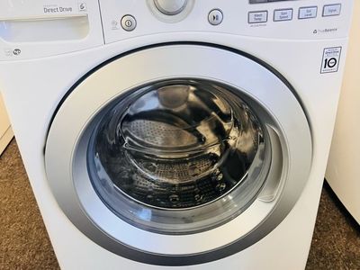 LG ultra capacity washing machine