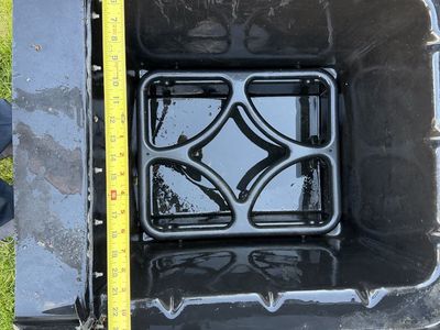 Heavy Duty Koi Fish Pond Skimmer Filter Box Waterfall box, aquatic decoration