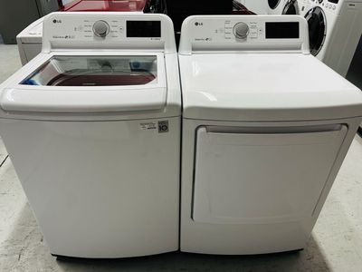 Lg Electric Top Load Set