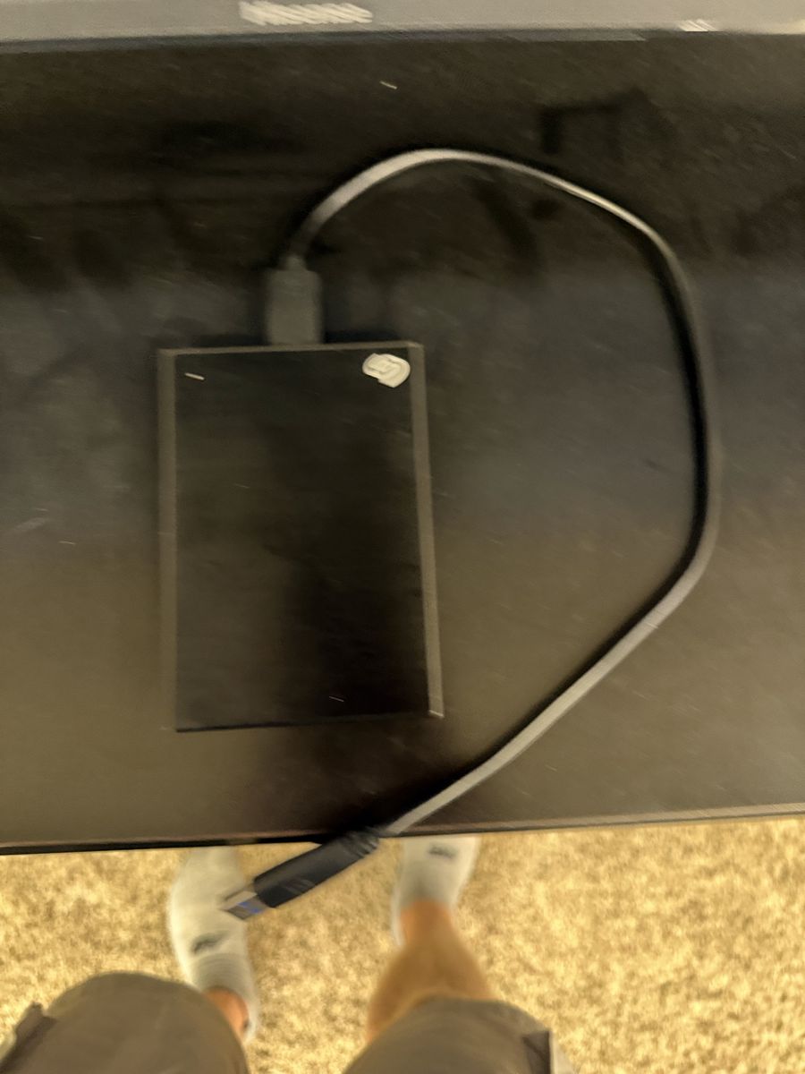 Seagate Backup Plus Slim 2TB External Hard Drive with USB Cable