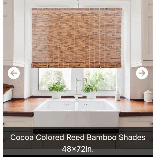 48" x 72" Bamboo Window Shade (NEW)