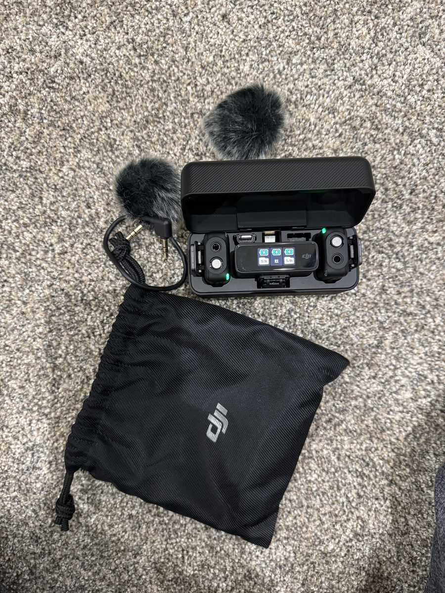 DJI Wireless Mic & Rode Microphones Bundle