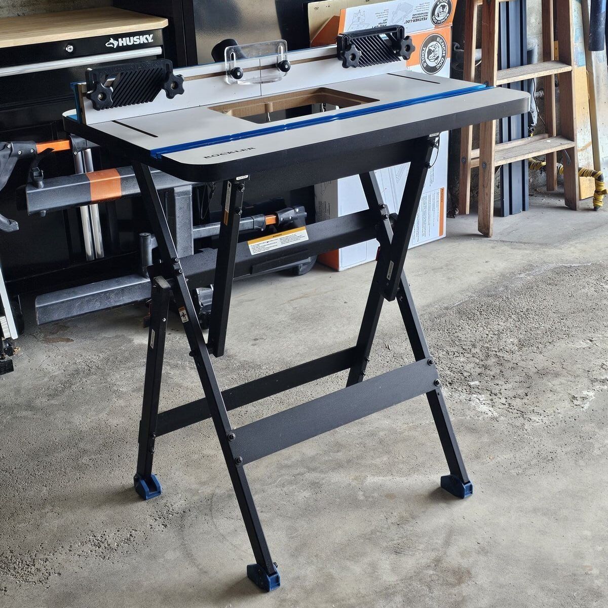 Rockler Router Table, Folding Stand and Fence
